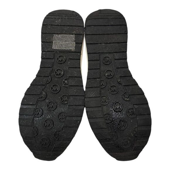 Michael Michael Kors Neoflex Women's Wedge Heel Black Metallic Boots Sneakers 5 - Picture 6 of 9